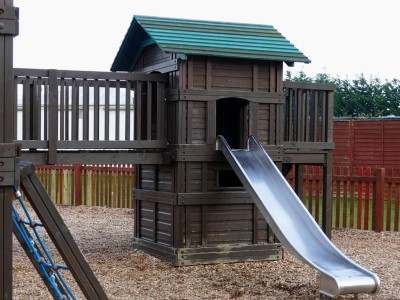 Что дает установка горки на даче